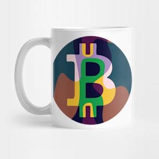 Colorful BTC Mug
